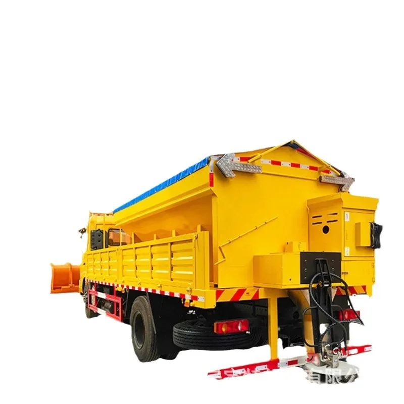 Snow melting spreader Road maintenance Winter pavement snow removal spreader Electric gasoline deicing equipment