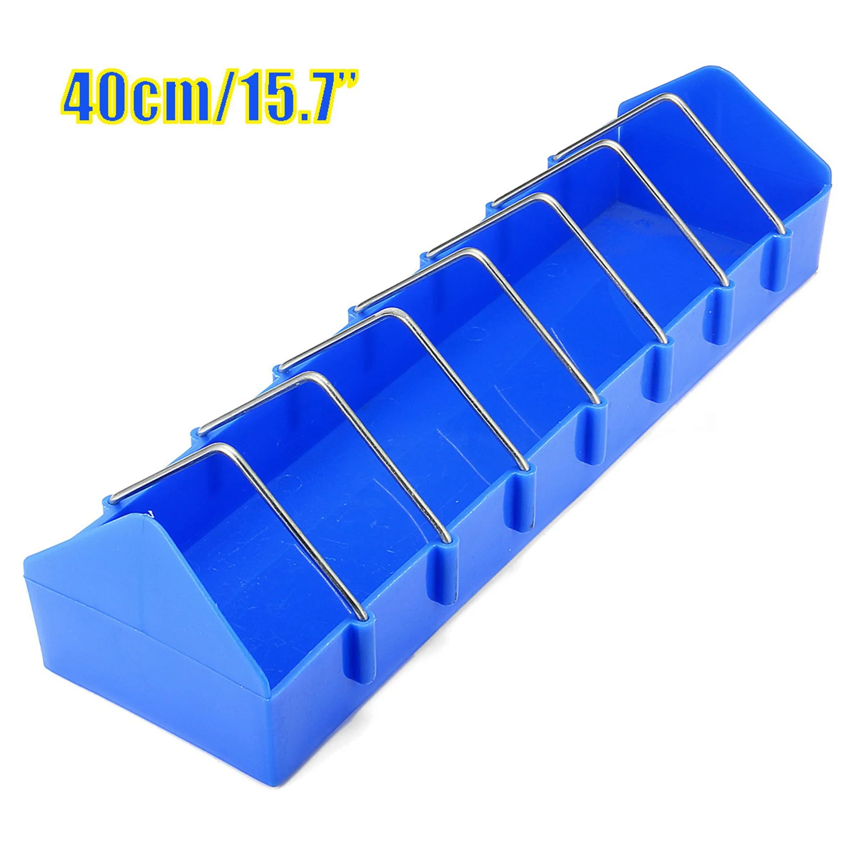 

DELAM-2X 16 Inch Bird Cage Feeder Cup For Pet Pigeon Food Poultry Supplies Storage Feed