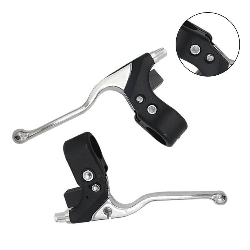 1 Pair of Universal 22mm / 7/8 Aluminum Plastic Handlebar Brake Lever for 49cc Pocket Dirt Bike ATV Clutch Hand Lever - view 6