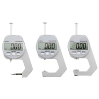 Digital Display Thickness Gauge Electronic LCD Micrometer Metric Wall Thickness Measurement Tools 0-20Mm