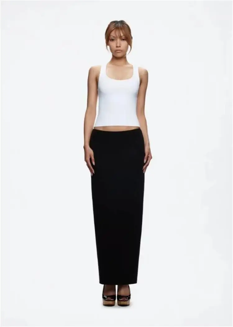 Tank Classic X-shaped Backless Baby Blue and Misty Gray Multi-color Comfortable Elastic Waist Tight Fit Backless Top
