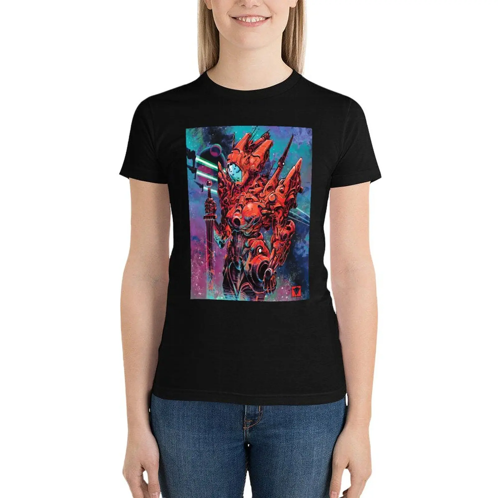 

Cosmoknight T-Shirt summer top graphics Women's summer blouses 2024