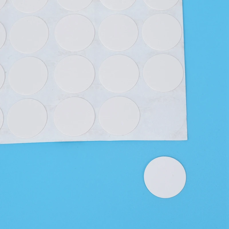 أغطية مسامير ذاتية اللصق ، قبعات ، ملصقات ، أبيض ، خزانة ملابس ، خزانة ، 10 قطعة