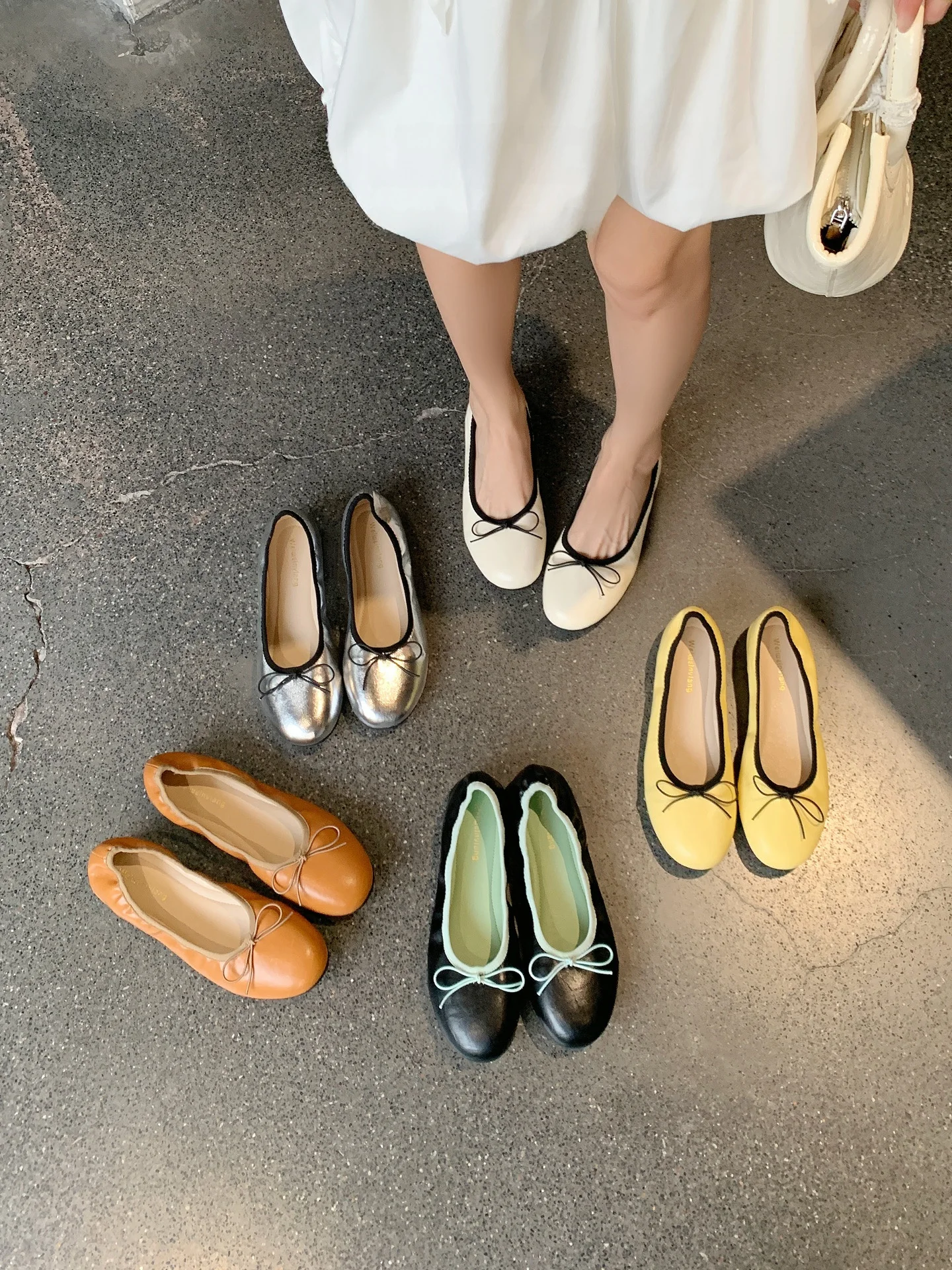 women's-flat-ballet-flats-knot-soft-bottom-slip-on-shoes-spring-summer-fashion-casual-leather-inner-rubber-sole