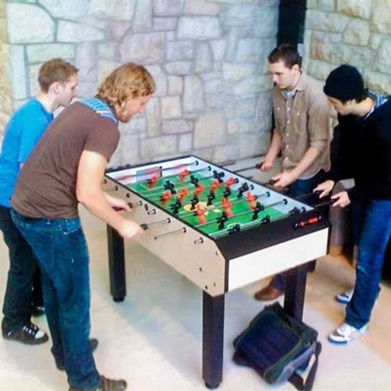 

8 шт. пластиковая восьмиугольная ручка с трубчатыми колпачками аксессуар для игры в настольный футбол JOME