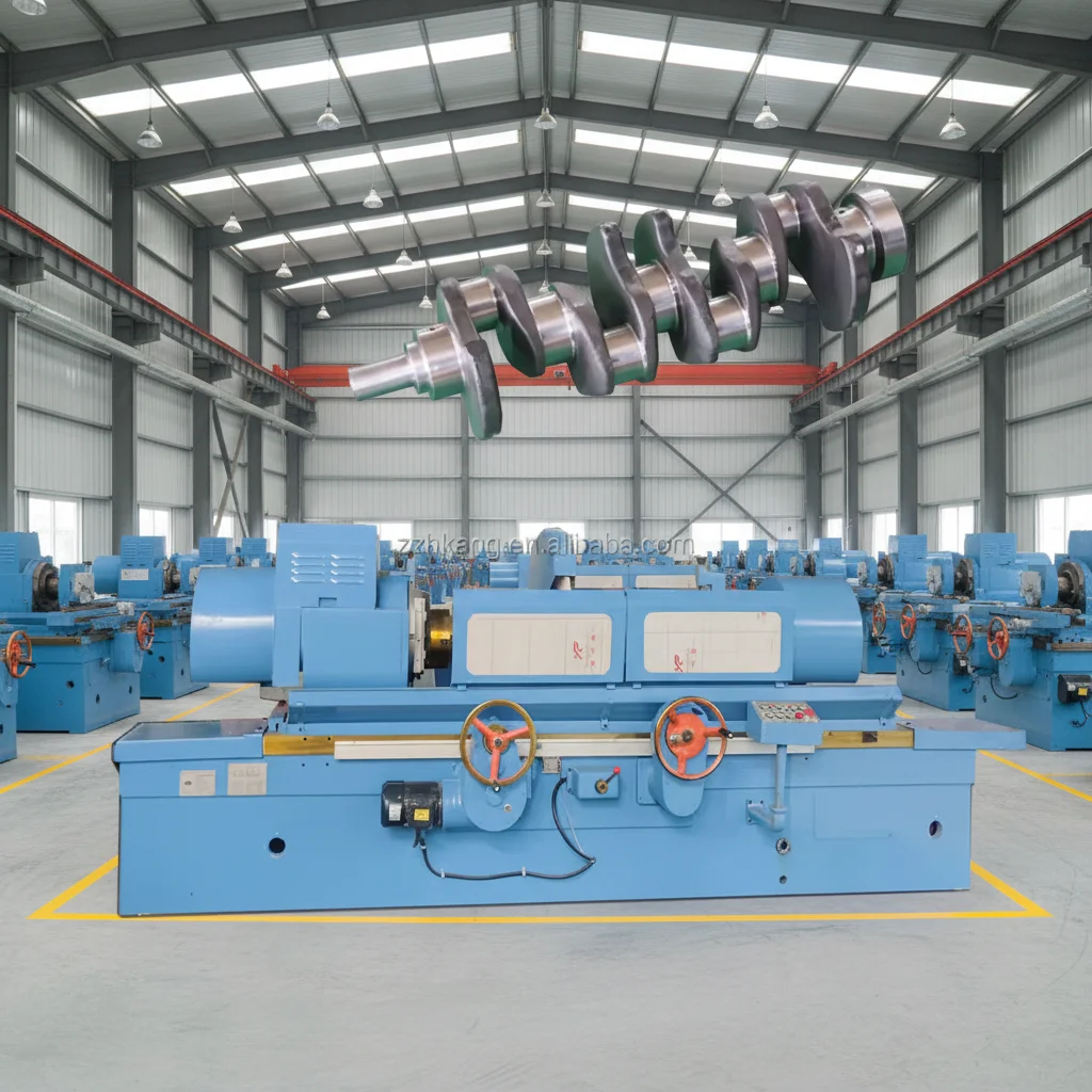 New MQ8260A 1600mm Manual Crankshaft Grinder Knife Grinder with Motor for Car Engine Universal Crankshaft