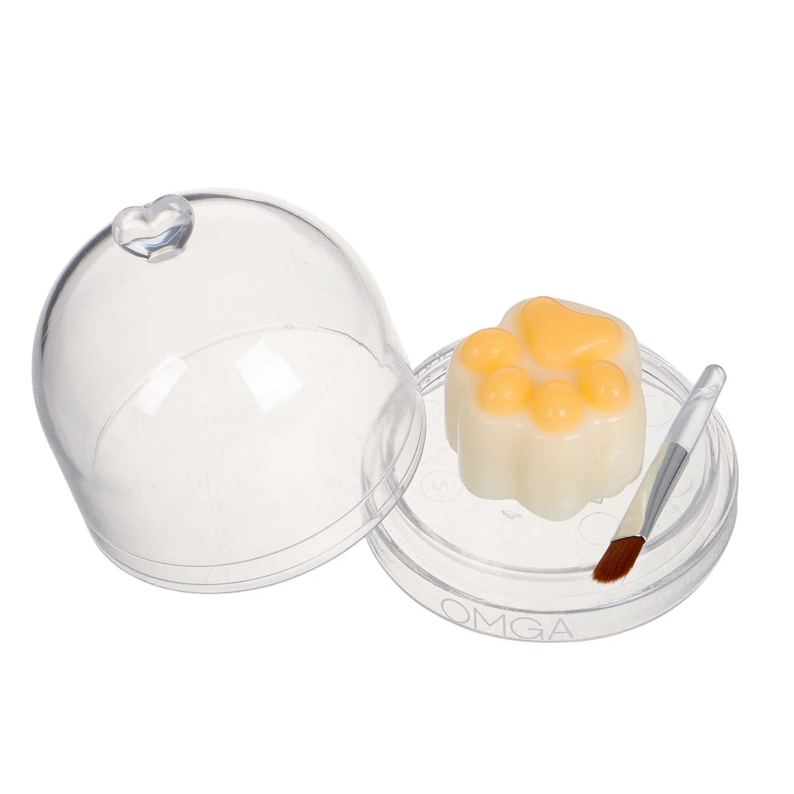 Katzenpfoten-Lippenbalsam mit Farbwechsel, feuchtigkeitsspendend, langanhaltend, feuchtigkeitsspendender Lippenstift, Herbst-Winter-Lippenpflege für trockene Lippen