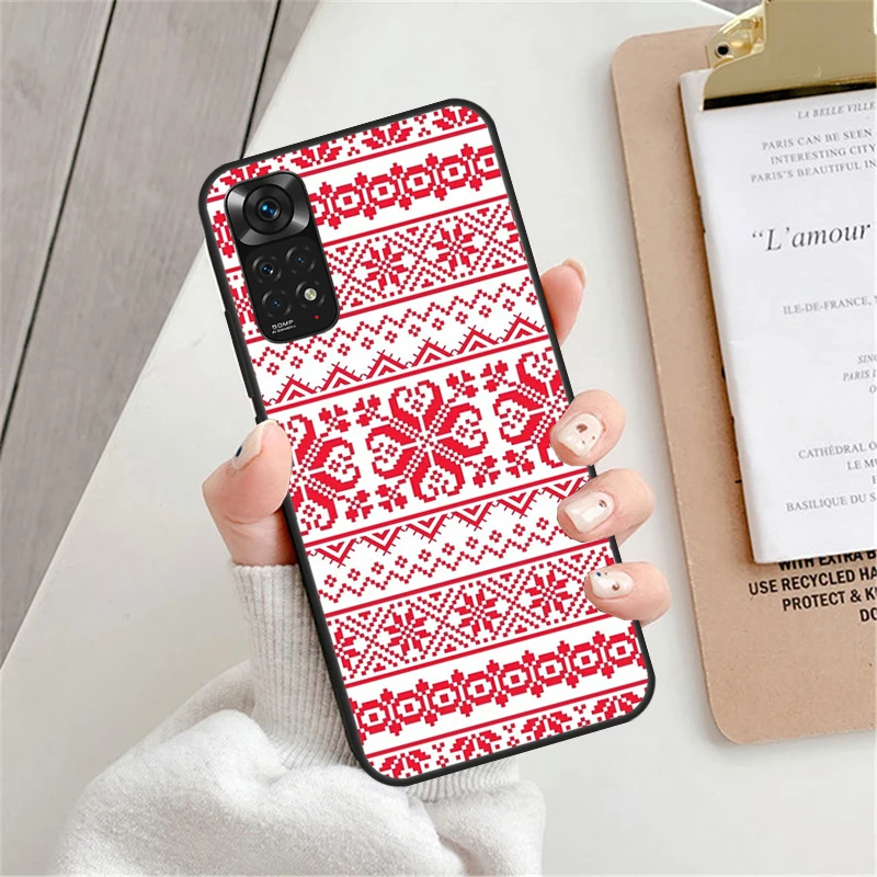 Belarus Flag Case For Xiaomi Redmi Note 12 Pro 8 9 10 11 Pro Note 12S 11S 10S 9S Redmi 12C 9C 10C Cover