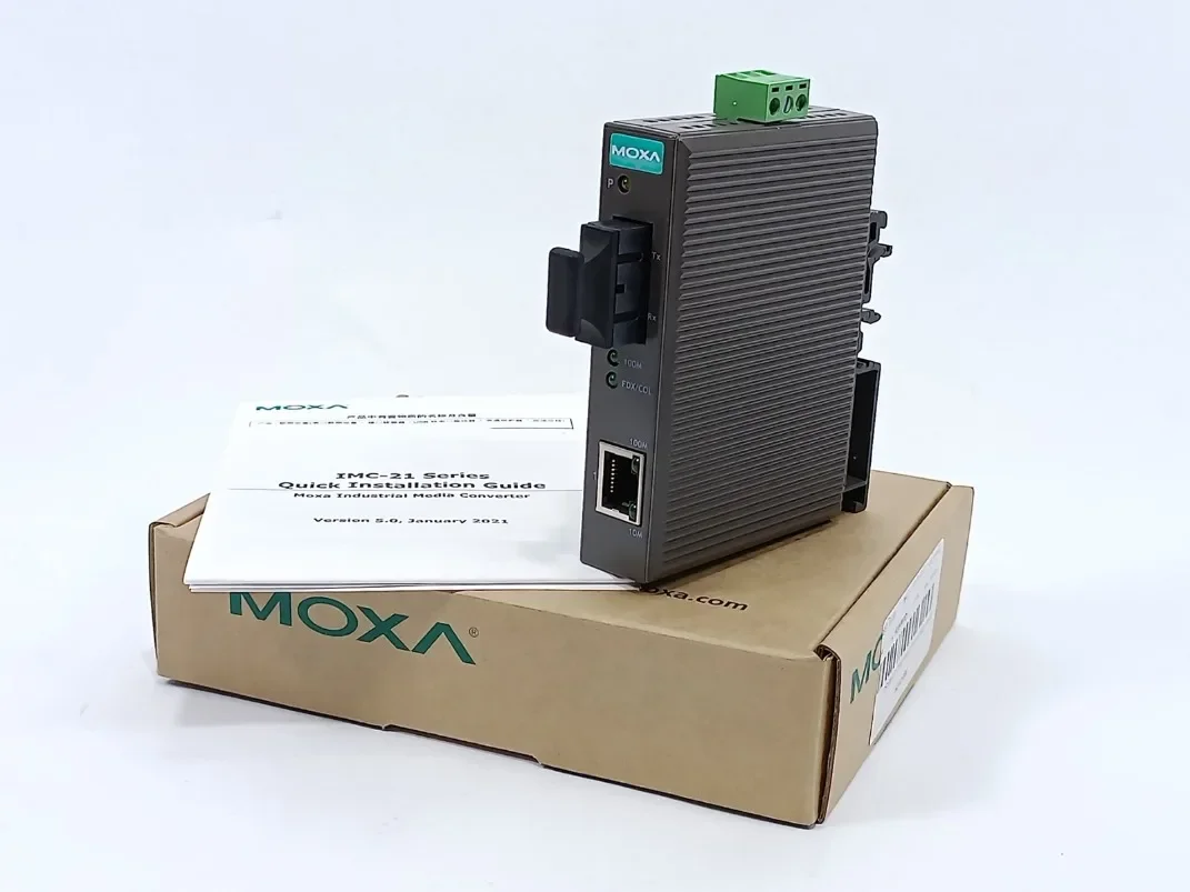 1PC Moxa IMC-21-M-SC Ethernet-To-Fiber Media Converters#MOQU In Stock #familitrade