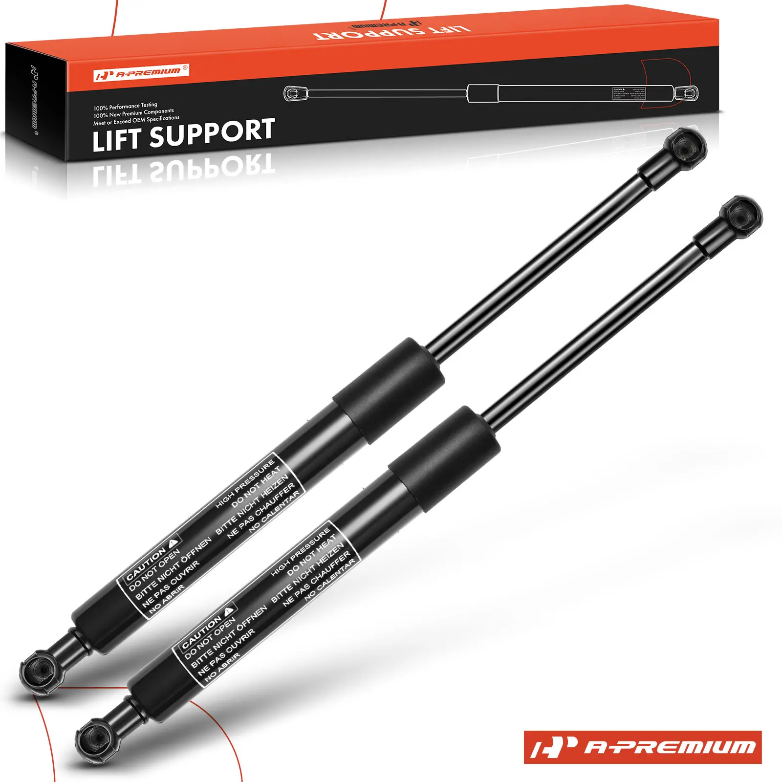A-Premium 2Pcs Rear Tailgate Lift Supports Shocks Struts Gas Springs for Lexus SC430 2002-2010