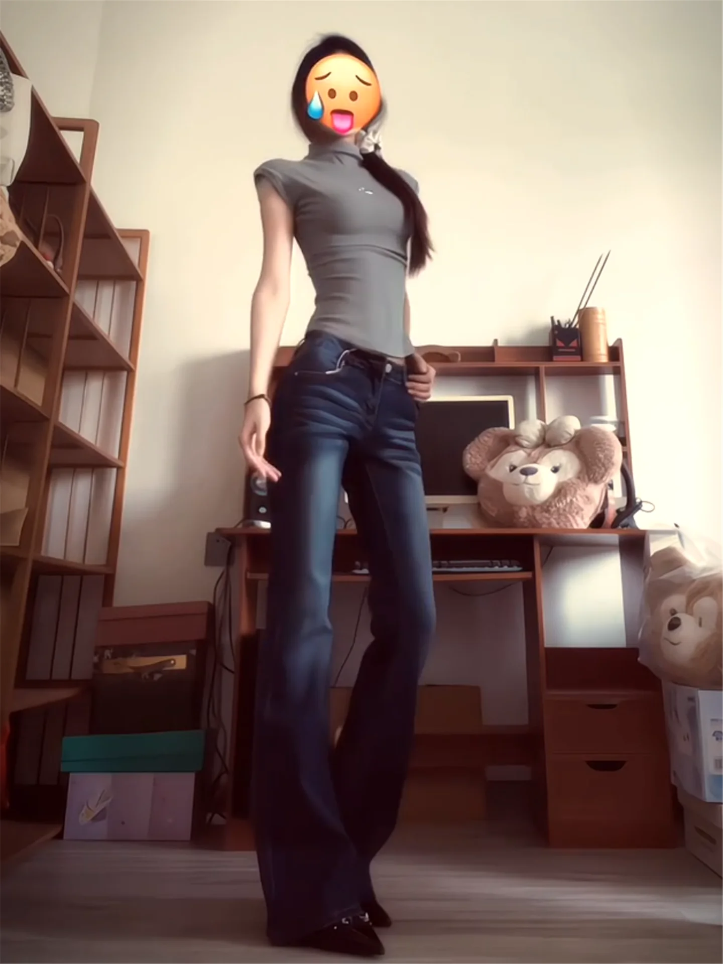 

Ретро-джинсы Y2K в американском стиле для девушек: расклешенные, с низкой талией, удлиненные, с высокой посадкой, хлопковые, повседневные, весенние, для стройности