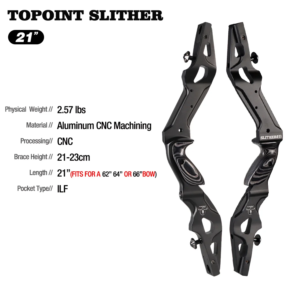 ArcheryRecurve Bow Riser Slither 21