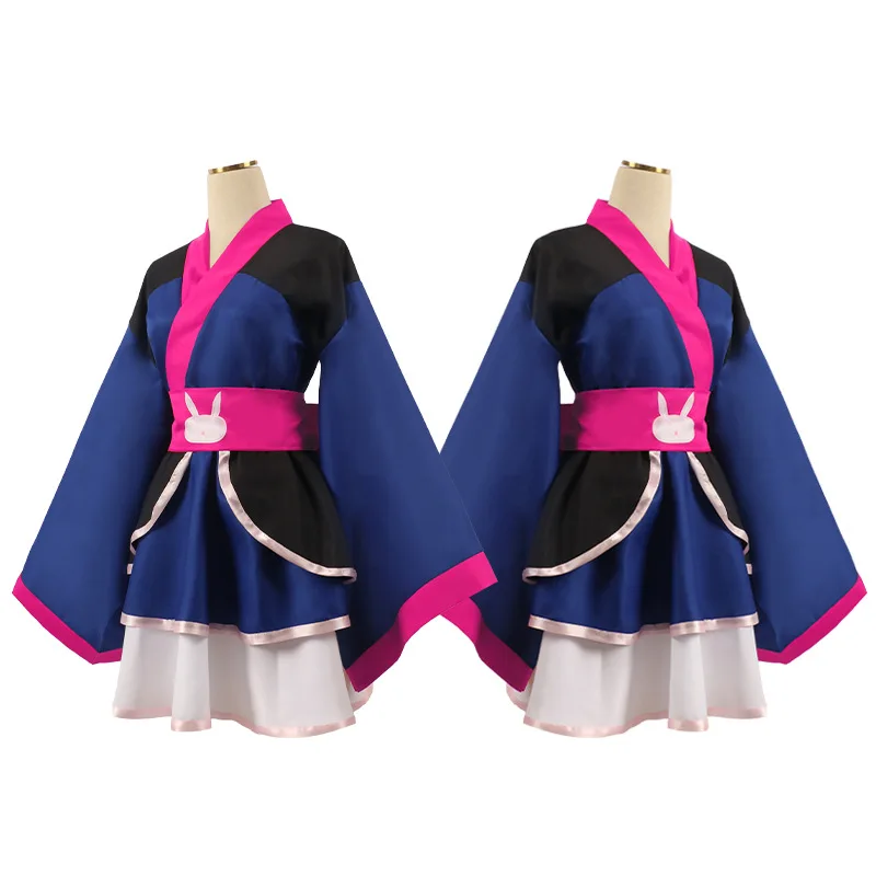 Costume Cosplay Kimono trempé pour femme, jupe Lolita, vêtements de fête, costume d'Halloween, anime Hunter × Hunter Gon, Kurapika ESS complet, Dva