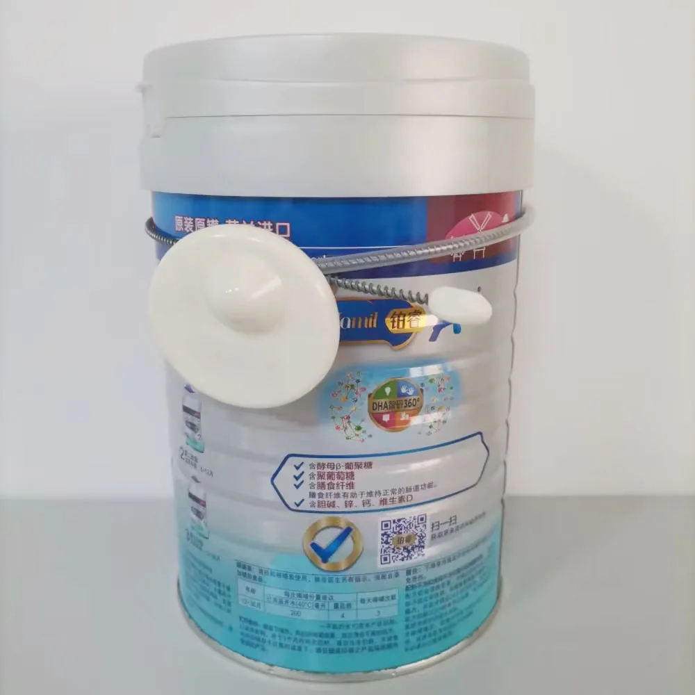 White Milk Bottle Lock Soda Bottle Neck Hang Tag EAS Retail Security Tag