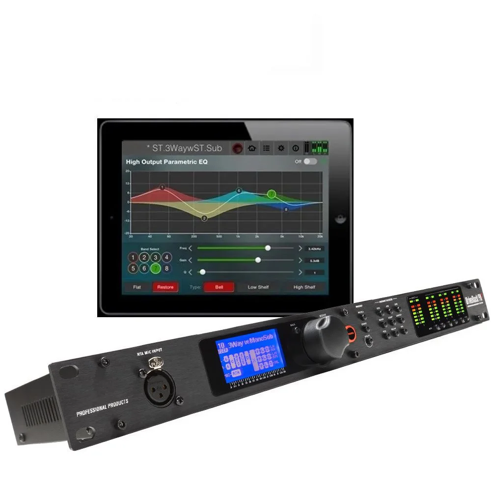 PA2/VENU360 3 Input 6 Output Professional Digital Audio Processor Speaker Management System Compatible with Original Software