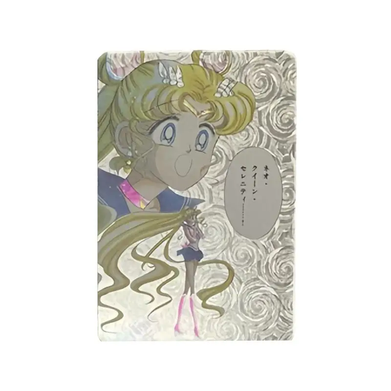 SAILOR Moon แฟลชการ์ด Usagi Tsukino Mizuno Ami Aino Minako Van Gogh Series DIY 10Pcs อะนิเมะคอลเลกชันการกระทําของเล่นตัวเลขของขวัญ