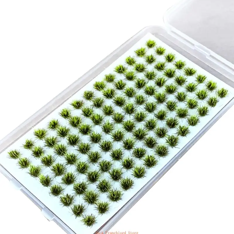 Customize Your Model Scene with Cuttable Mini Grass Tufts Suitable for Kid Girl Boys DIY Crafts