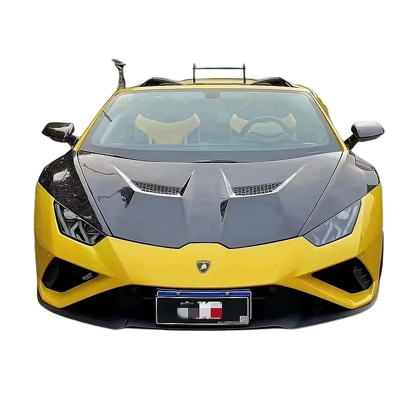 

Капот двигателя из углеродного волокна с лучшим приспособлением для Huracan LP610 LP580, тюнинг V-образного капота двигателя из углеродного волокна