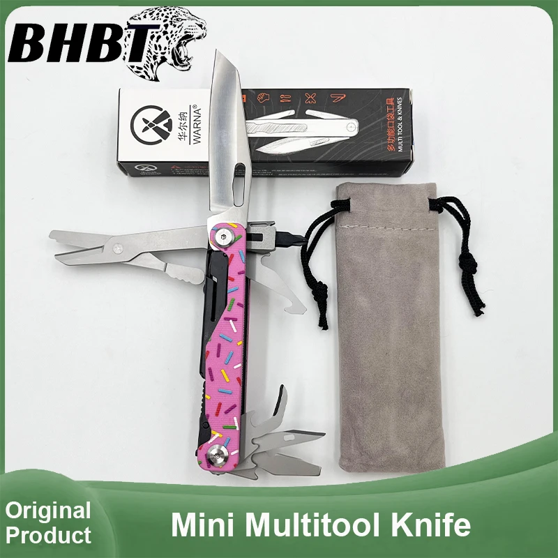 

BHBT 11 в 1, мини-многофункциональный нож, складные ножницы, отвертка, портативный EDC, многофункциональный инструмент для выживания на природе, кемпинга