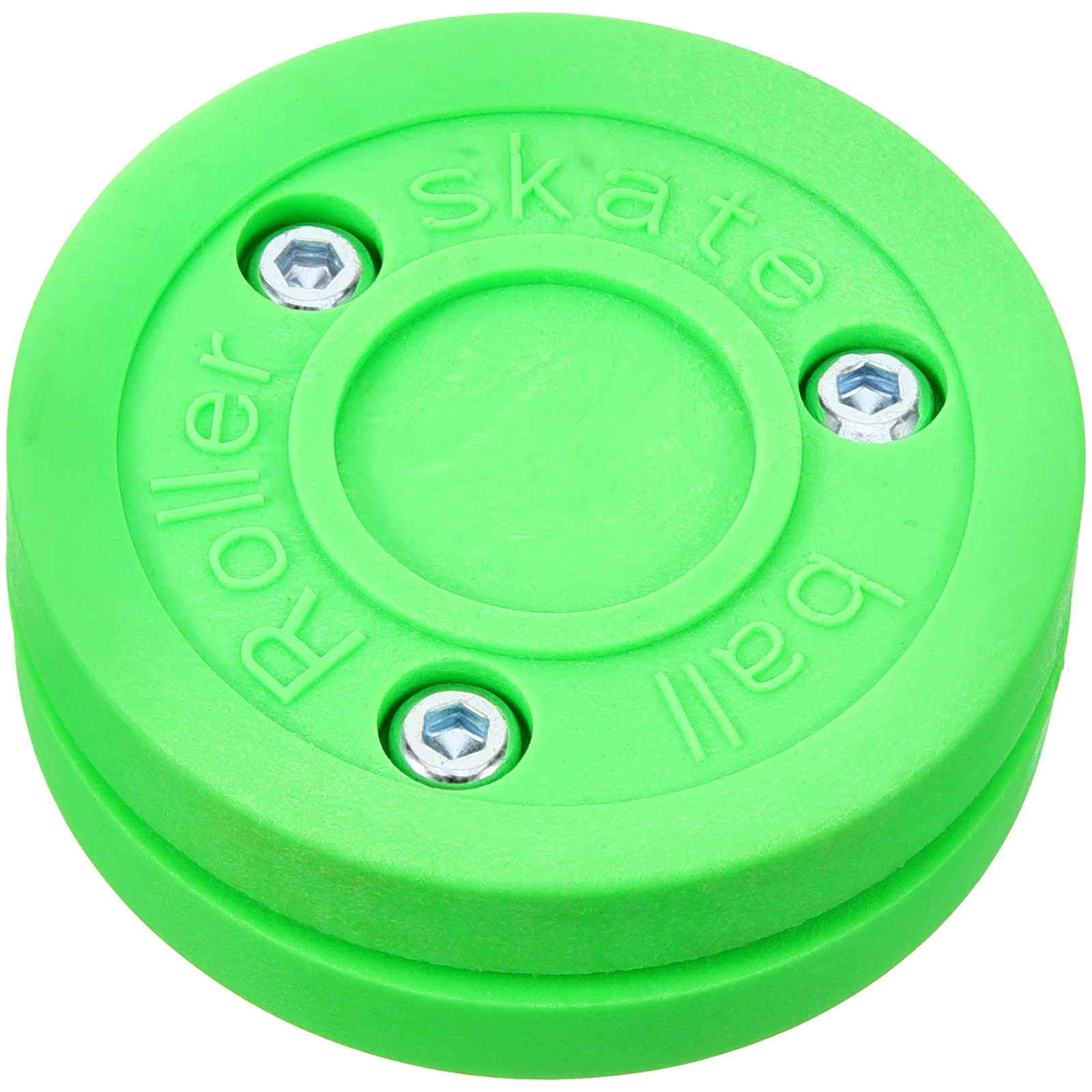 Puck Blocked Roller Hockey Small Ice Pucks Trainingsball Grün Bauchmuskeln Üben Fitness