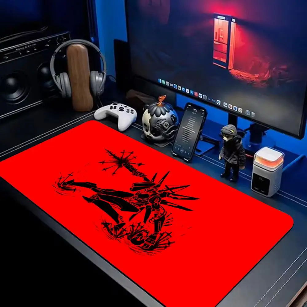 Fast-Paced Shooter ULTRAKILL Mouse Pad Extra Large XXL Extended Gaming Desk Mat Customizable natural non-slip rubber