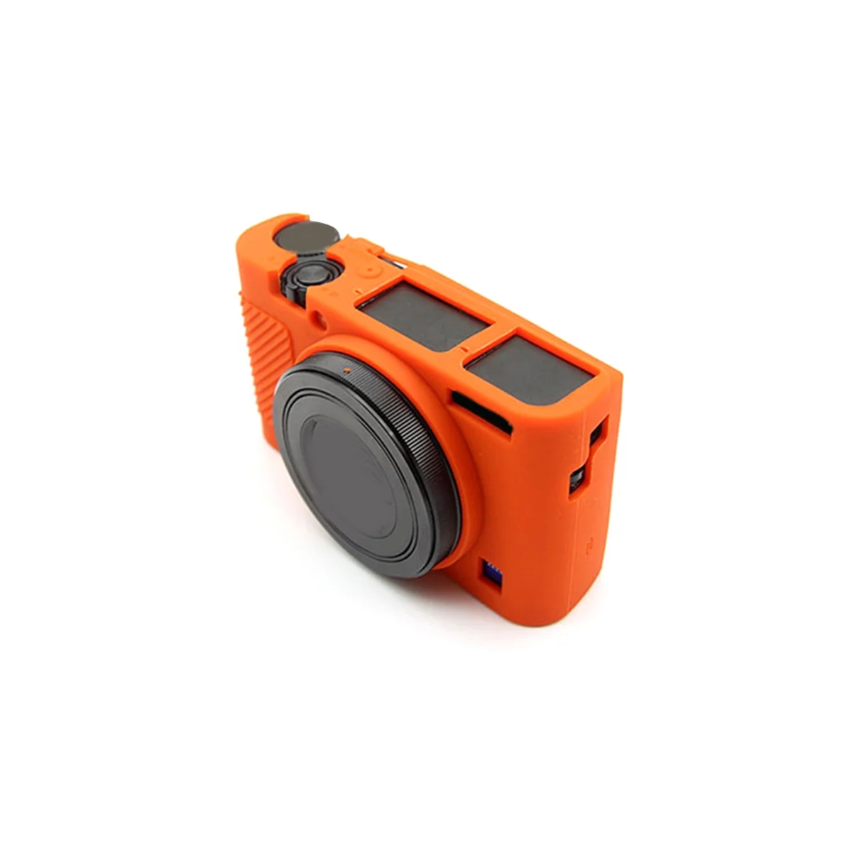 Silicone Protective Case for DCS-RX100 Series M3, , M5, M6, M7 - Soft, Scratchproof Camera Skin Cover Orange