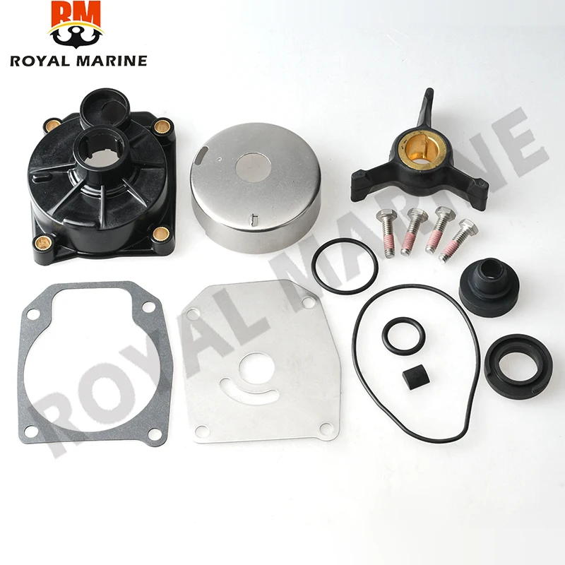 

438592 Water Pump Impeller Kit For Johnson Evinrude Outboard Motor Rebuild Kit 35-50 HP 433548; 433549