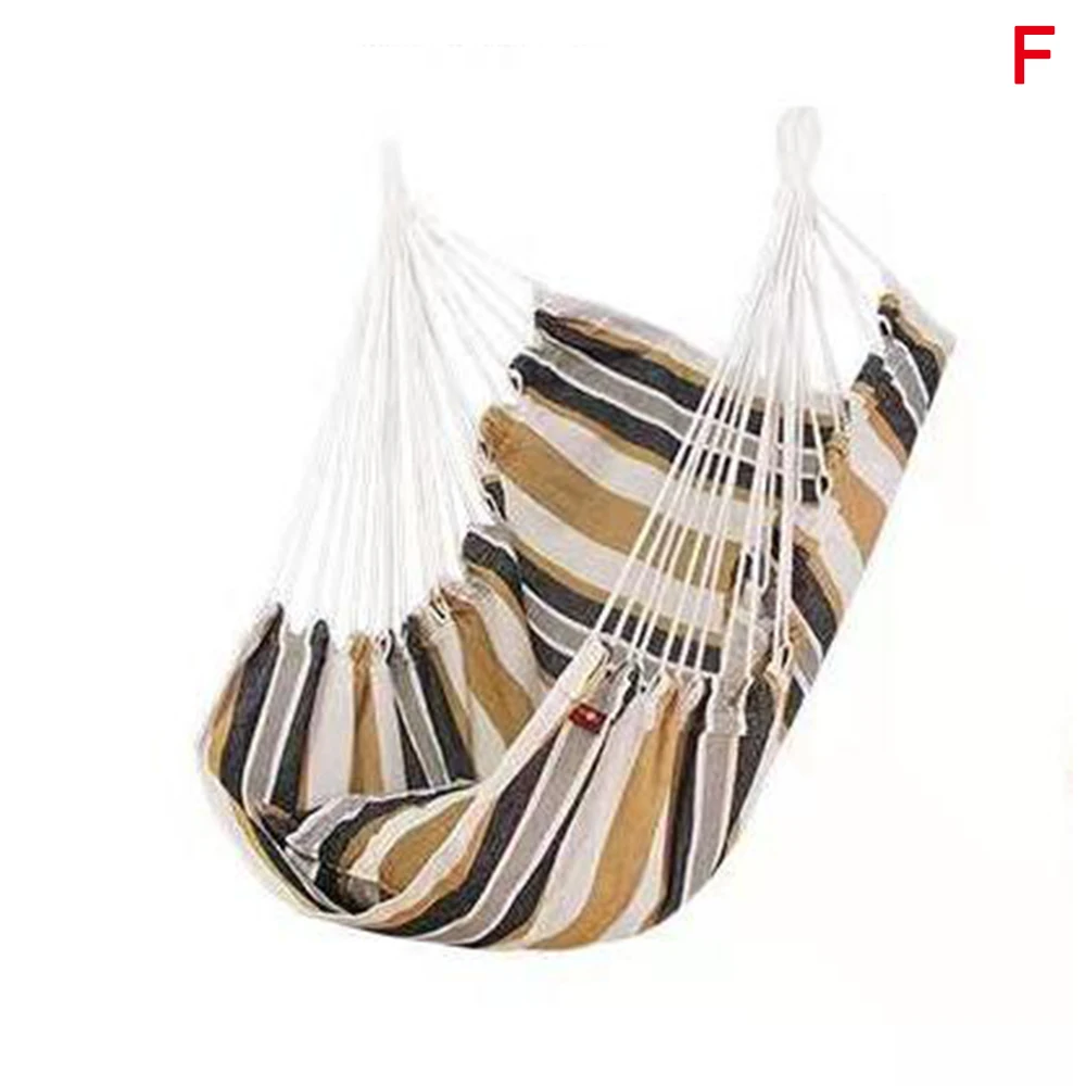 

Soft Portable Fabric Garden 120KG Garden Hanging Chair Camping Rope Bed Hammock Chair Hammock Swings Hanging Hammock Swing Seat