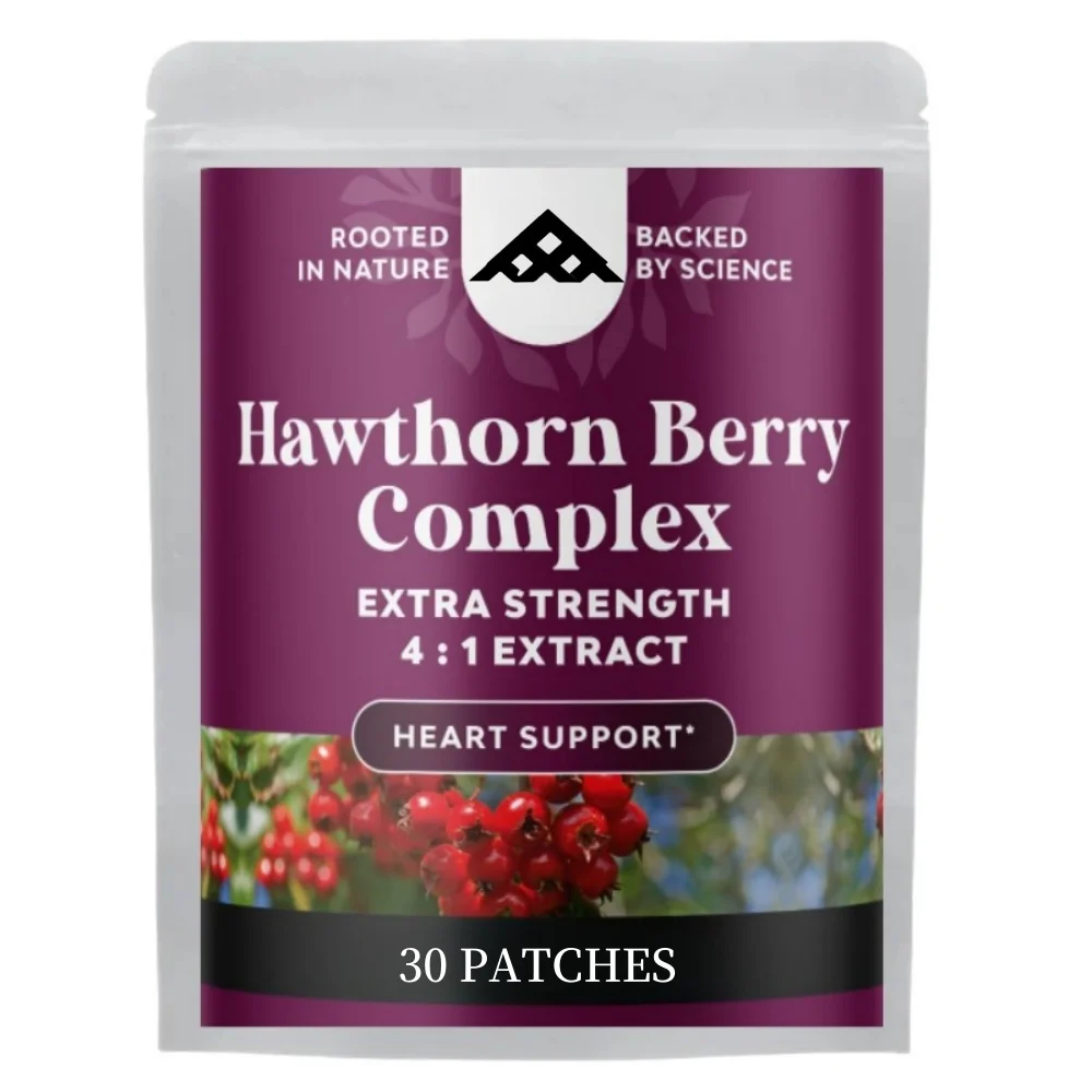 

30 пластырей для трансмиссии с ягодами боярышника и витамином одуванчика — для здоровья и пищеварения сердца