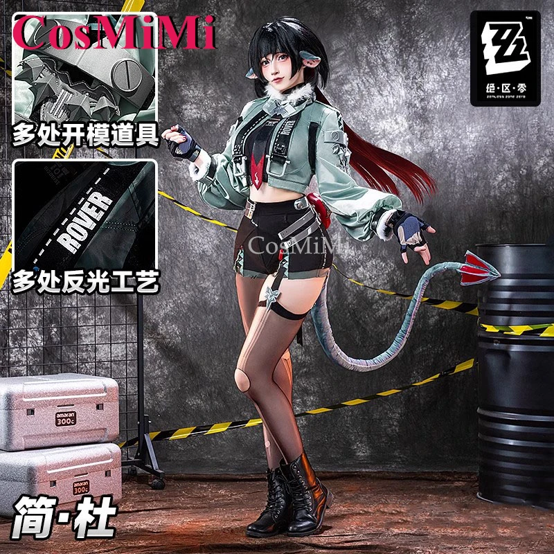 CosMi juego Zenless Zone Zero Jane Doe disfraz de Cosplay moda dulce uniformes traje mujer actividad fiesta ropa de juego de rol