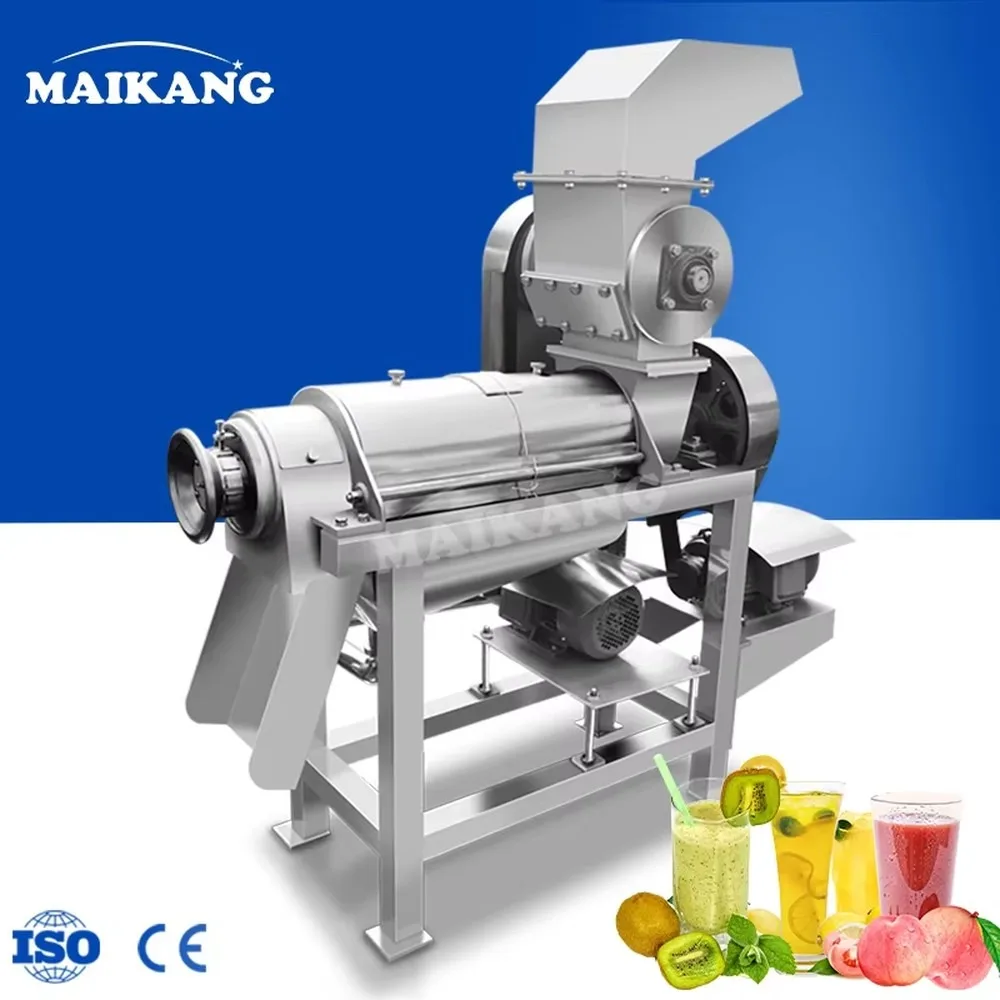 Slow Juicer Machine Powerful Crushing Efficient Extraction Corrosion Resistant Body for Fruit Vegetable Juice Making