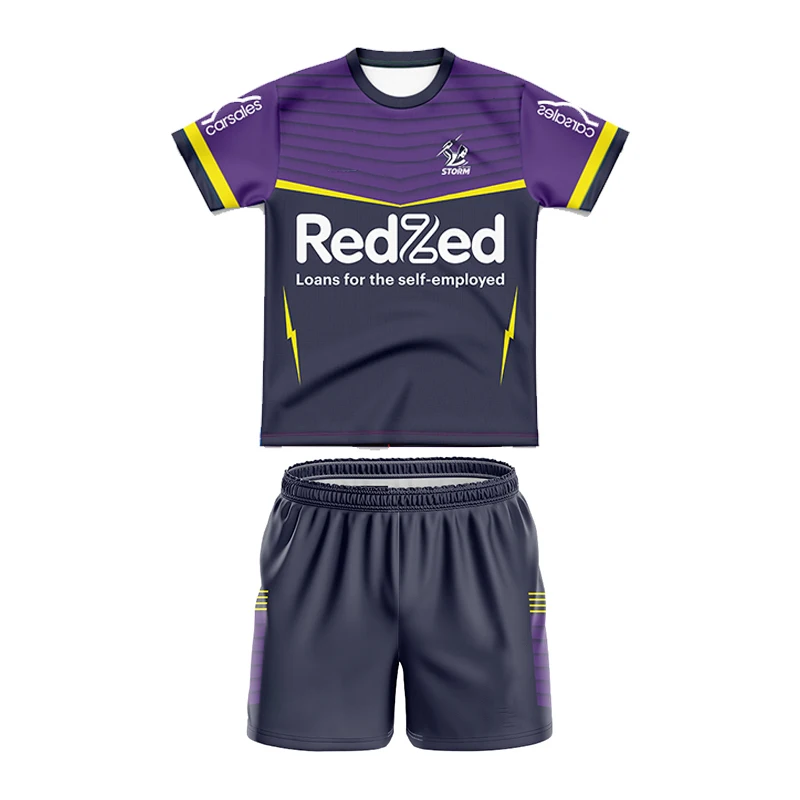 2024 Melbourne Storm Home and Away Kits - New Baby Set