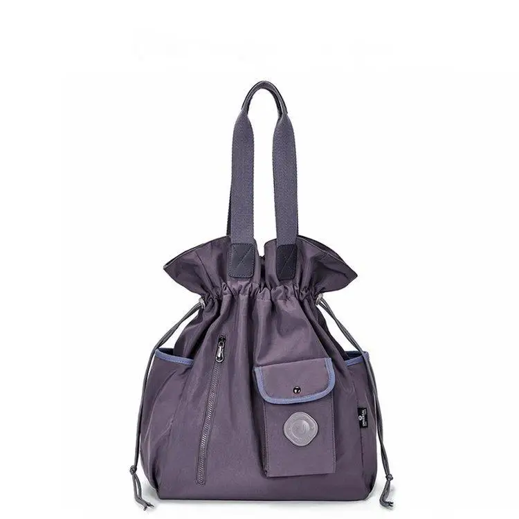 New Fashionable Versatile Lightweight Handbag Winter New Women's Large Capacity Fashion Drawstring Pocket Travel Backpack