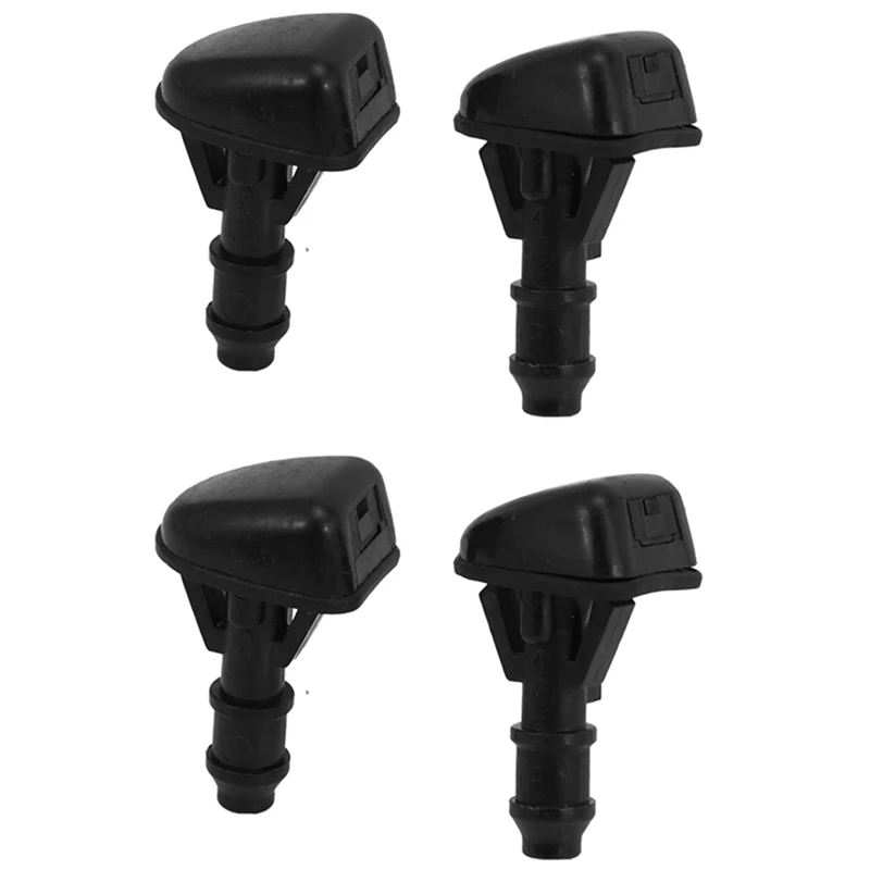 4Pcs Car Wiper Front Windshield Wiper Washer Jet Nozzle For Ford Escape 2008-2012 8L8Z-17603-AA