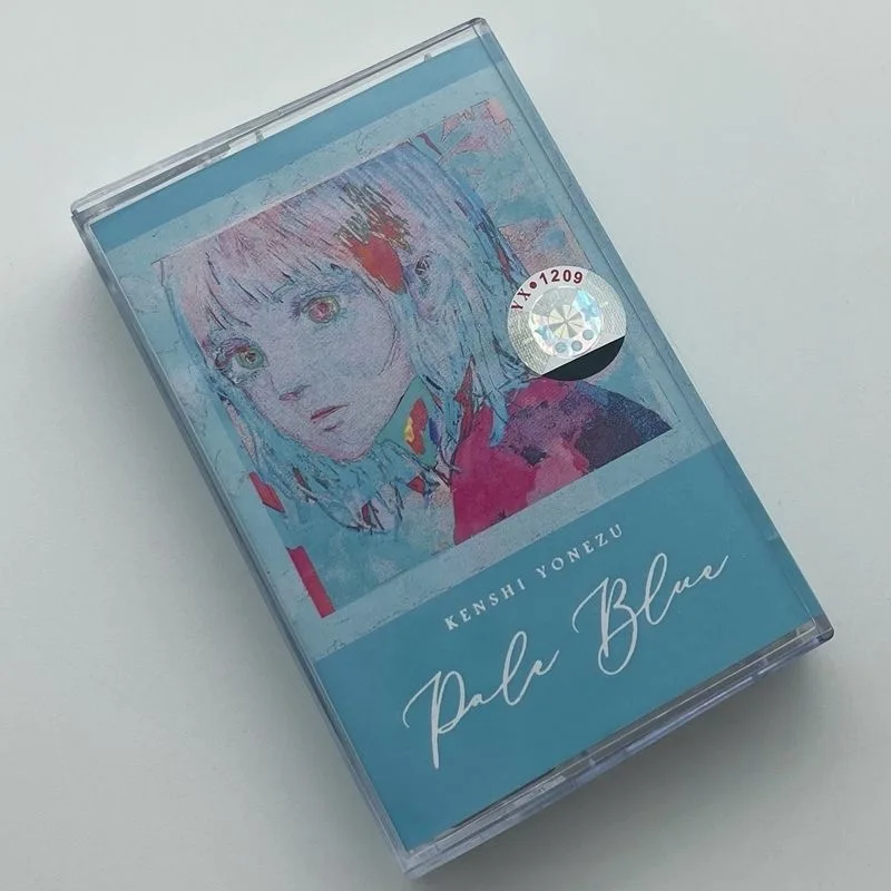 Classic Yonezu Kenshi Pale Blue Music Tape Cosplay Cassettes Soundtracks Box Car Walkman Tape Party Music Collection Gifts