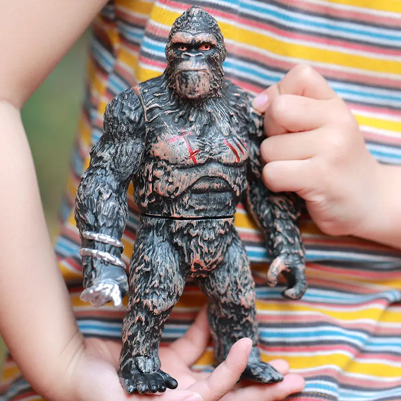16cm Anime Godzilla vs King Kong Figure PVC Action Figuries Collection Dolls Ornaments Kid Toys Festival Gift