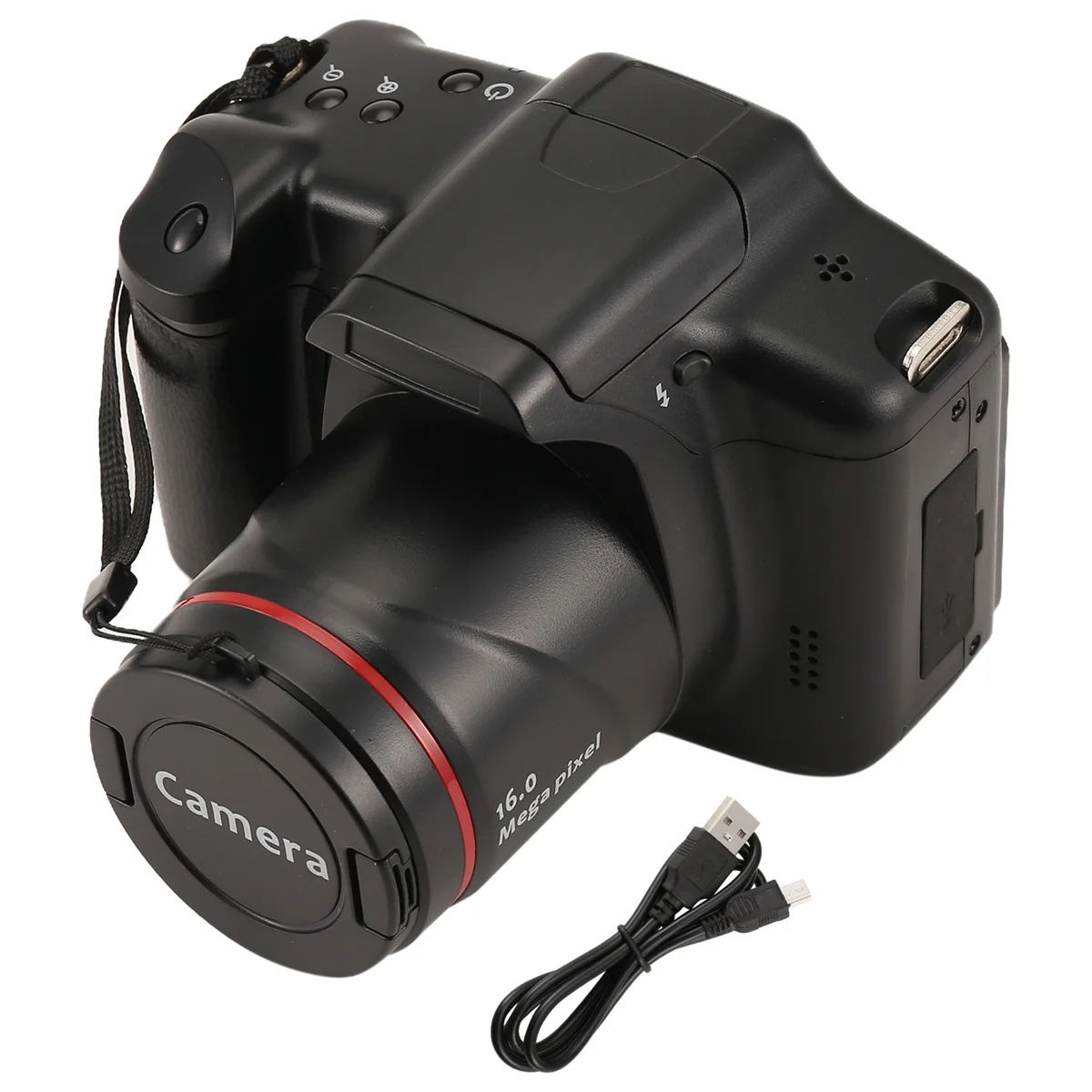 كاميرا Vlog للتصوير الفوتوغرافي 16X تكبير رقمي 1080P HD SLR Camera_BSH