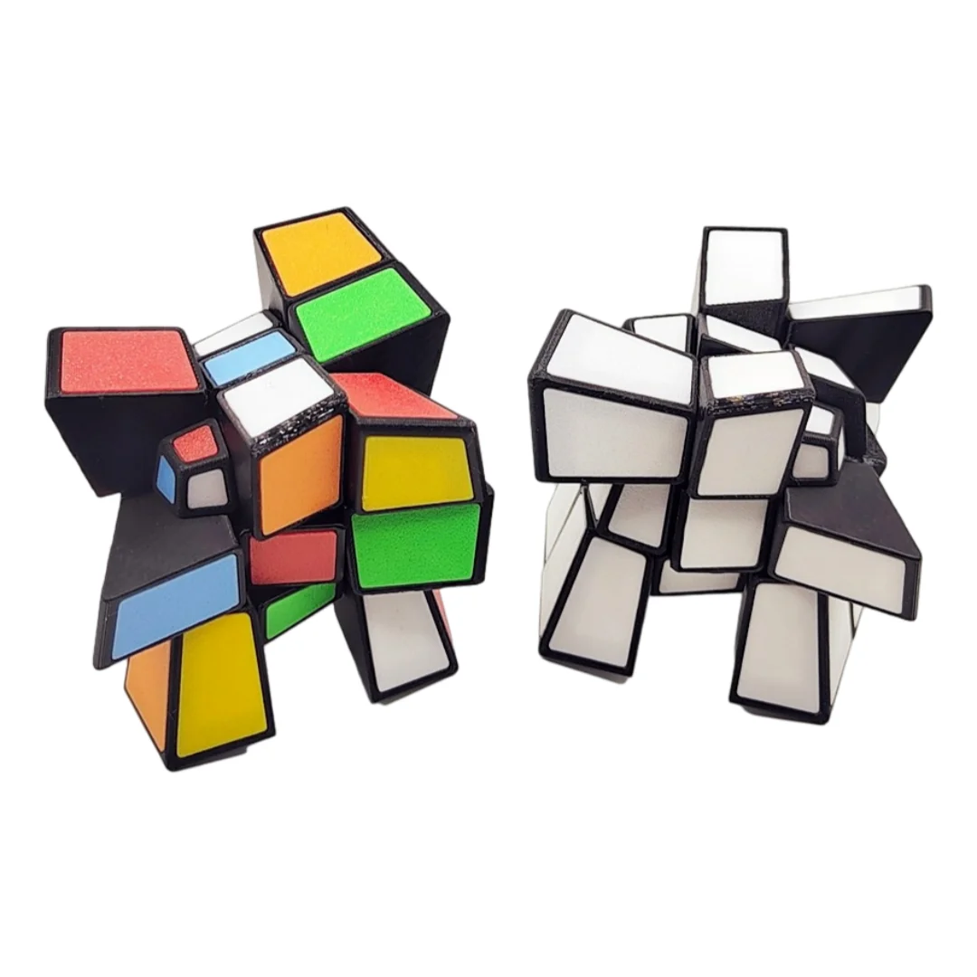 

ZEPUZZLES Squished 3x3 Cube Strange Shape Cube Professional Puzzle Toys Cubo Magico Kid Gift
