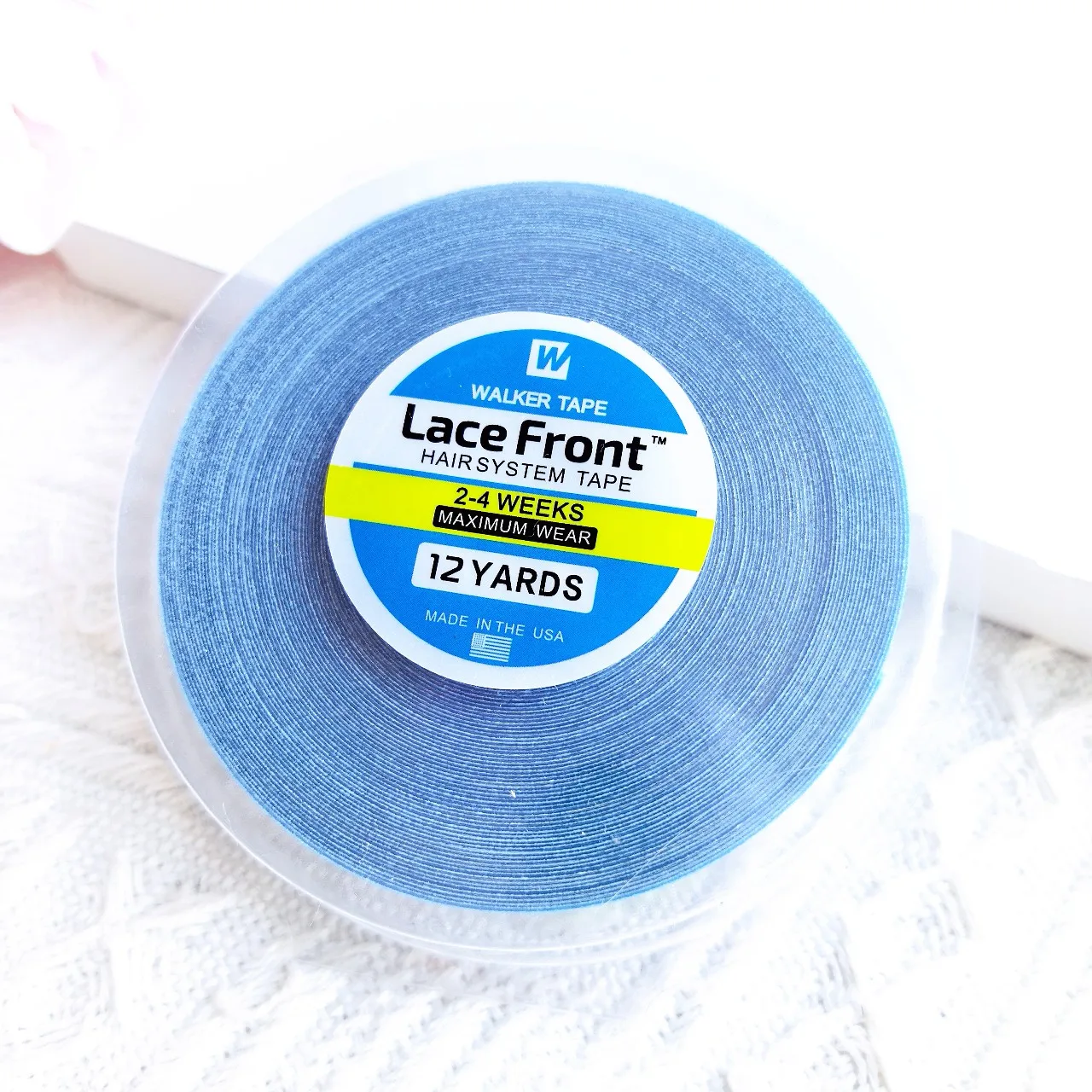 

12 Yards/Roll Hair System Tape For Hair Extensions No Shine Bonding Double-Sided Lace Front Wig Tape Adhesive Replace Tape