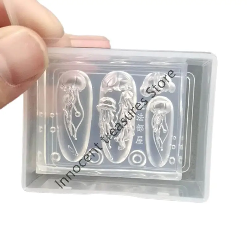 

3XUA форма для капельницы, удобные формы для дизайна ногтей, форма для рукоделия из смолы, формы для литья ногтей «сделай сам»