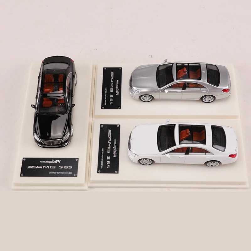 Fine Works 1:64 AMG S65 Alloy Model Car