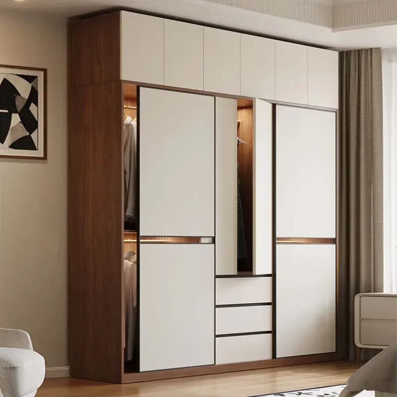 furniture garment storage cabinet Wardrobes Cabinets Shelves Cupboard Bedroom Closet Closets 60 cm wide save Multipurpose