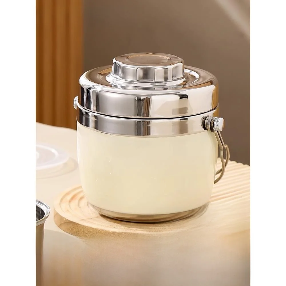 

Fsg Double Layered Vacuum Insulated Lunch Box Large Capaci 304 Stainl Steel Student Soup Pot Bag Nordic Sle Food Conta...