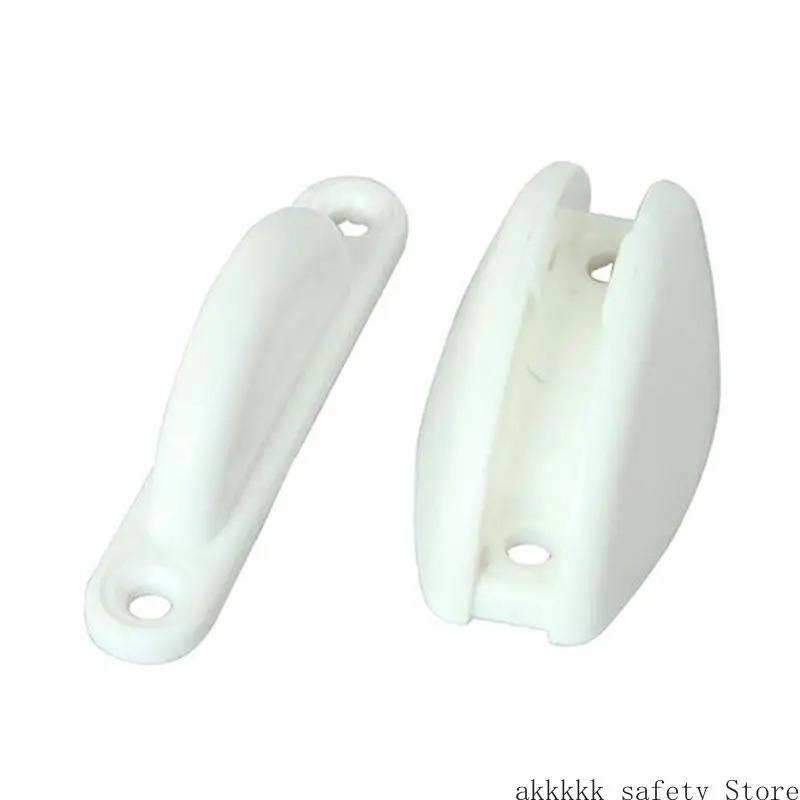 

XXFF Retainer Catch Door Stoper Clip for Boat RVs Black/White Vehicle Accessories