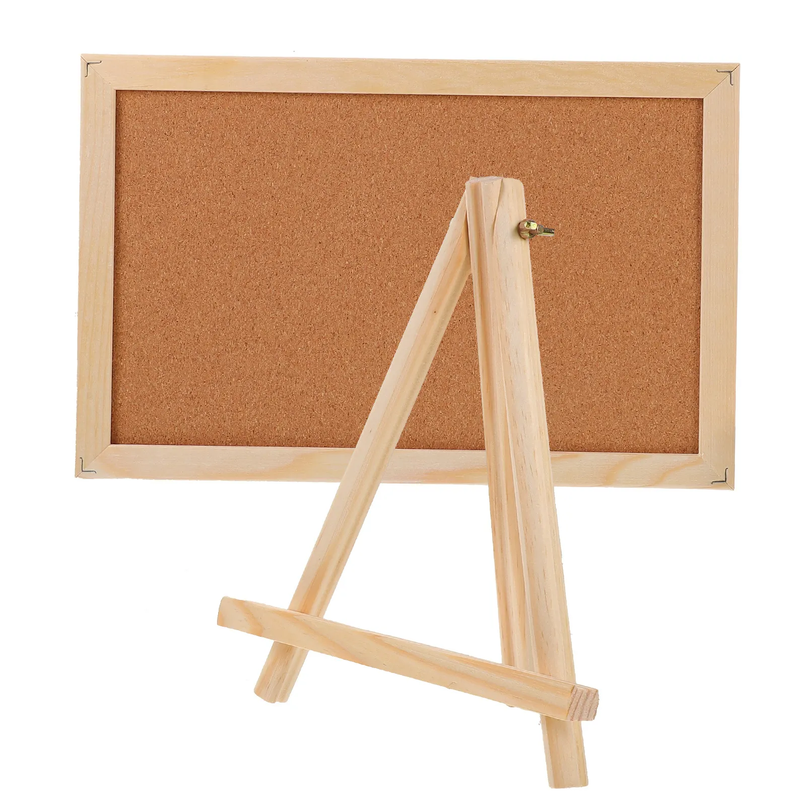 

Framed Cork Bulletin Board Easy Install Wall Mounted Memo Board for Home School Office Photo Hanging Display