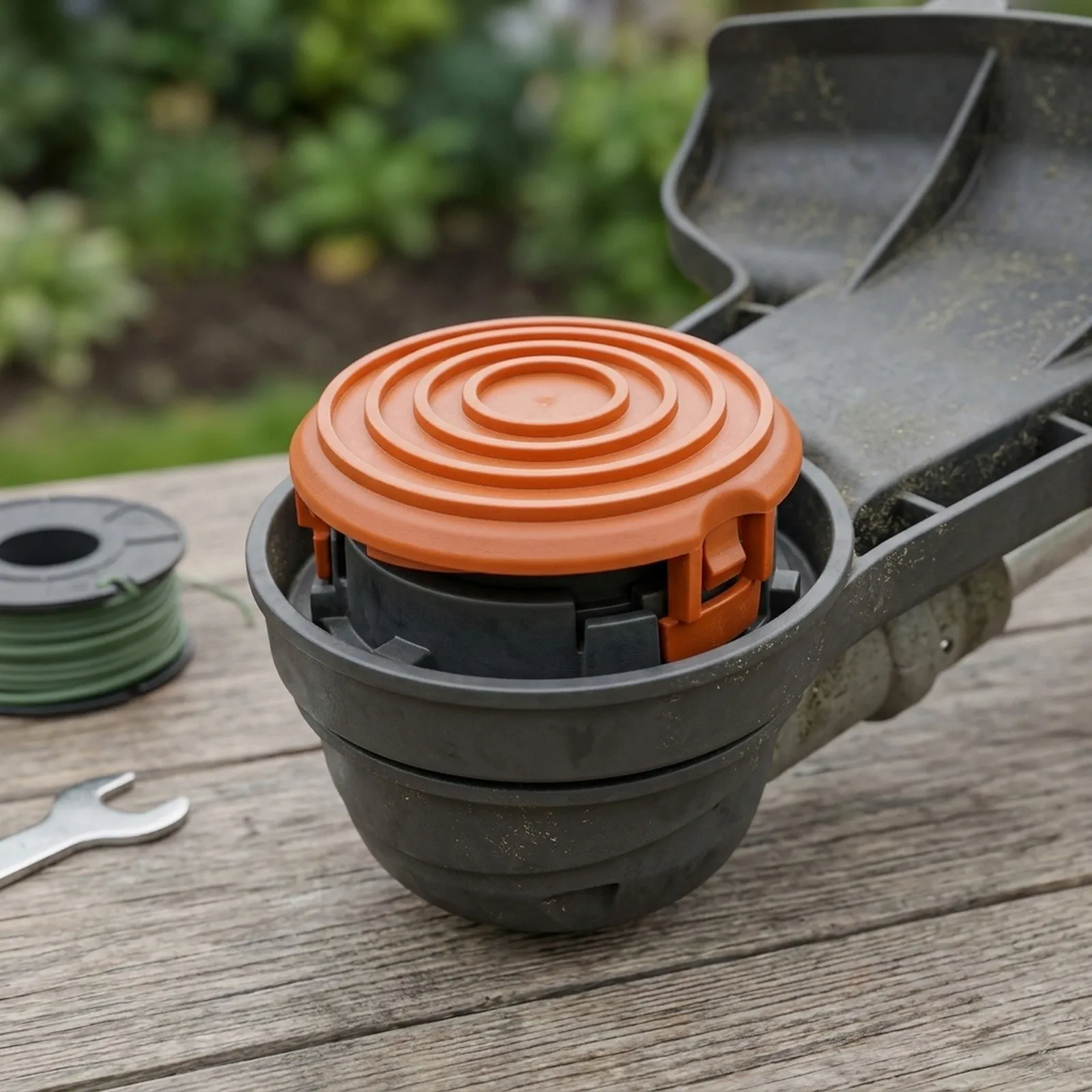 Trimmer Parts Spool Cap Orange Parts Spool Cover Cap 350w ABS Accessories For Grass Trimmer Replacement Trimmer