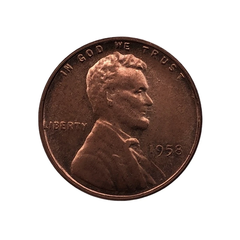 1943 US Lincoln One-Cent Fun Couple Art Coin/Nightclub Decision Coin/Good Luck Commemorative Pocket Coin Dollar