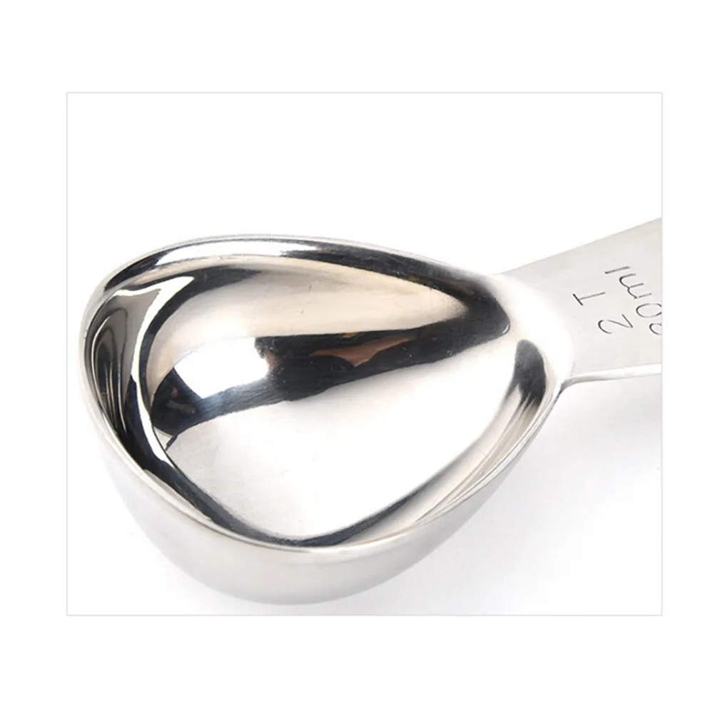 

Набор из 2 мини-ложек для кофе (1T, 2T) из нержавеющей стали с четкой гравировкой для мерной шкалы, для кофейных зерен и хранения на кухне