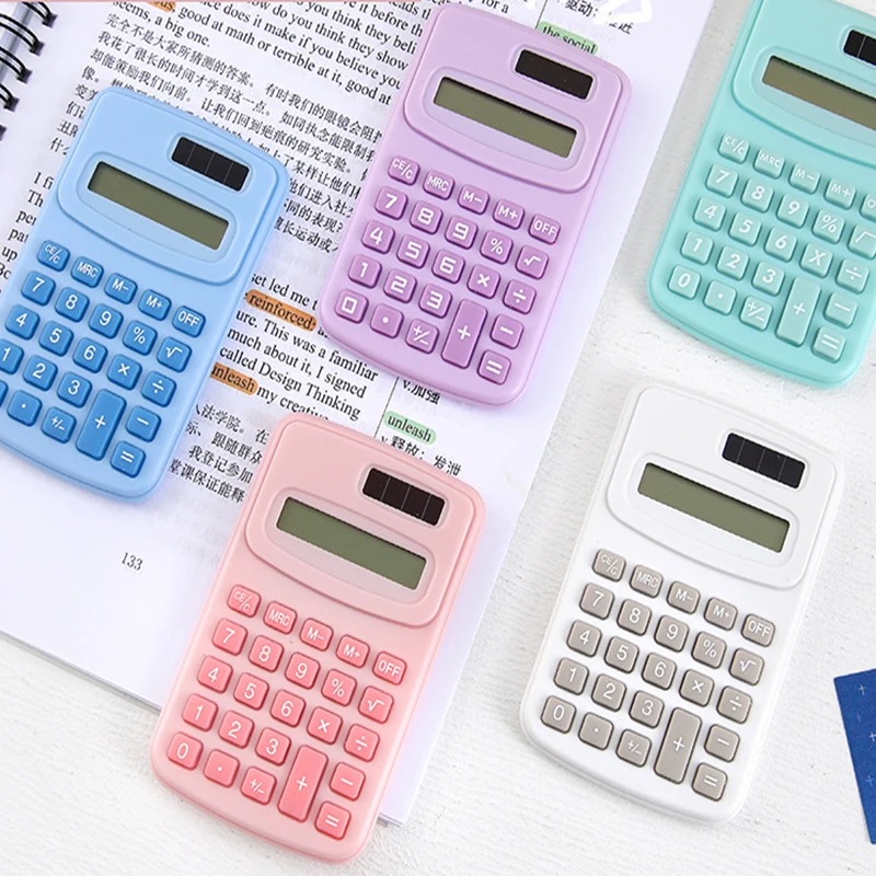 Simple Mini Calculator Student Stationery Office-specific High Appearance Level Calculator Small Portable Computer