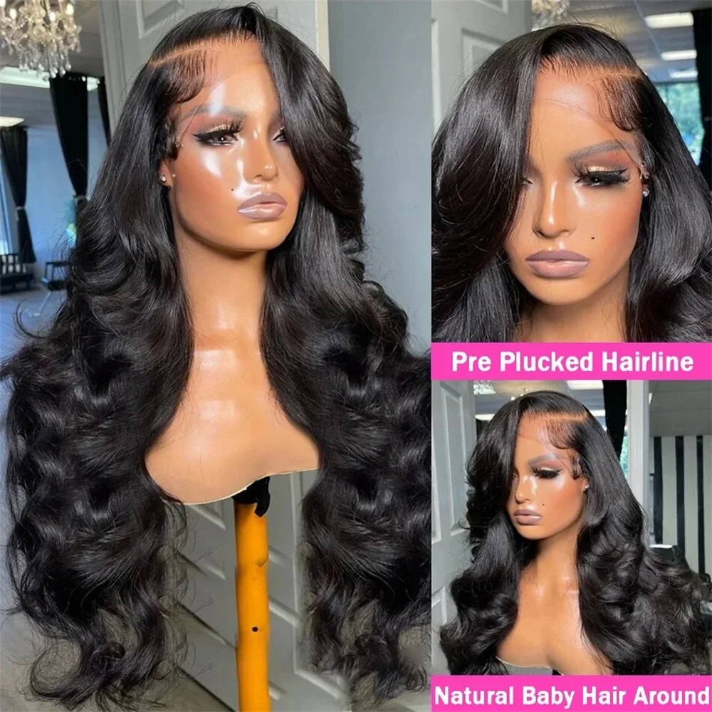 Wear and Go Glueless Wig Body Wave 6x4 5x5 Lace Closure Glueless Wig Human Hair Ready To Wear Pre Cut Pre plucked 13x4 Lace Wigs